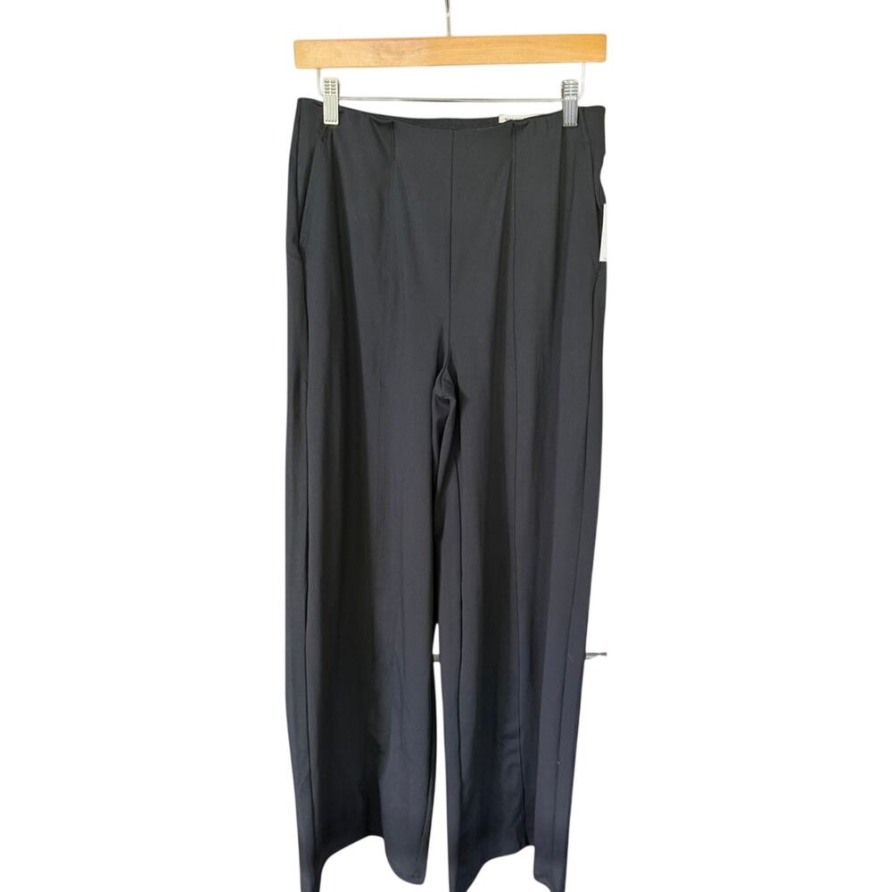 Old Navy PowerSoft Go-Dry Wide Leg Pants Black NWT Size Medium